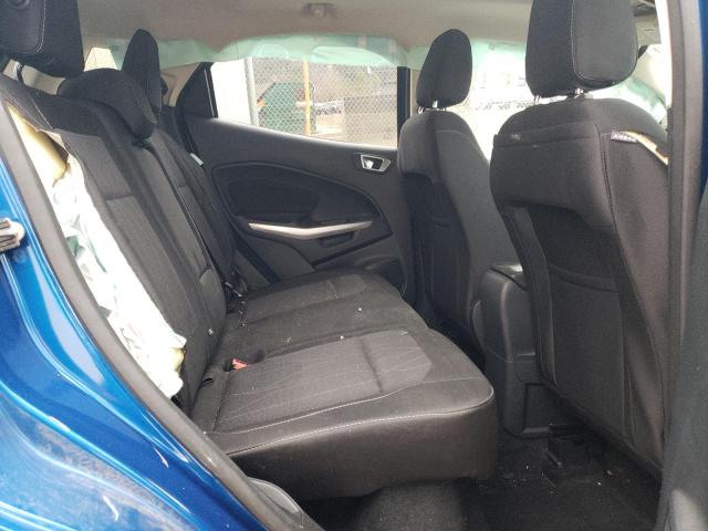 MAJ6P1UL3JC230248 - 2018 FORD ECOSPORT SE BLUE photo 11