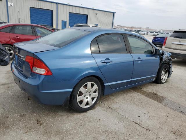 19XFA1F59BE031080 - 2011 HONDA CIVIC LX BLUE photo 3