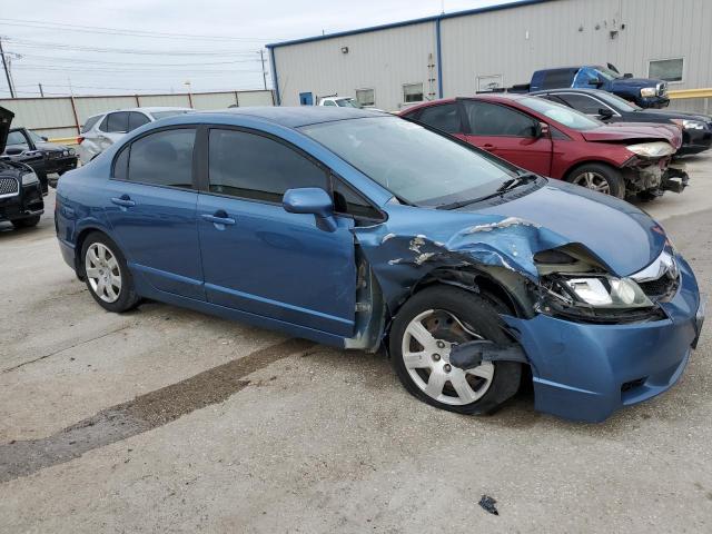 19XFA1F59BE031080 - 2011 HONDA CIVIC LX BLUE photo 4