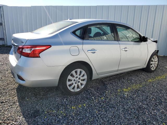 3N1AB7AP5HL647708 - 2017 NISSAN SENTRA S SILVER photo 3