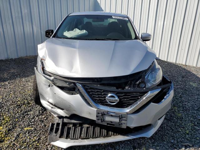 3N1AB7AP5HL647708 - 2017 NISSAN SENTRA S SILVER photo 5