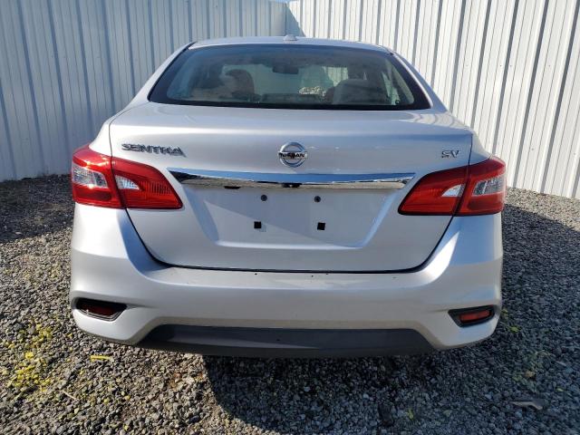 3N1AB7AP5HL647708 - 2017 NISSAN SENTRA S SILVER photo 6