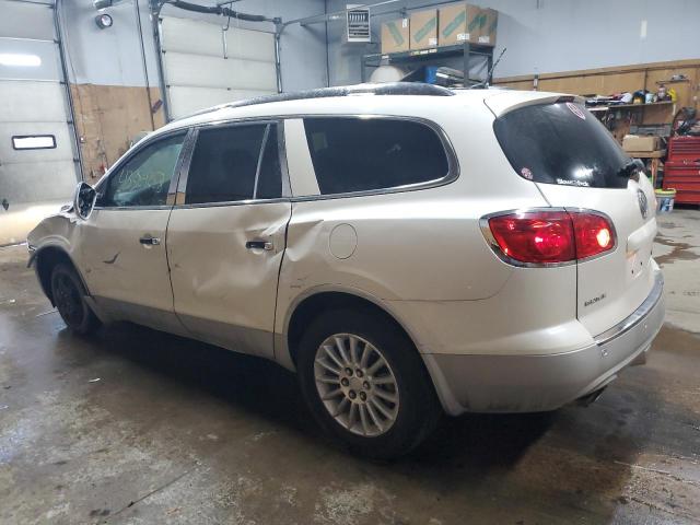 5GAKRBED6BJ295626 - 2011 BUICK ENCLAVE CXL WHITE photo 2