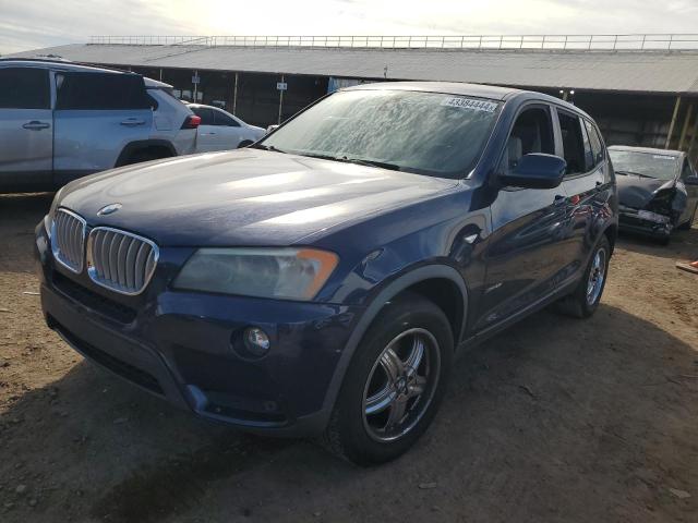 5UXWX5C5XBL703809 - 2011 BMW X3 XDRIVE28I BLUE photo 1