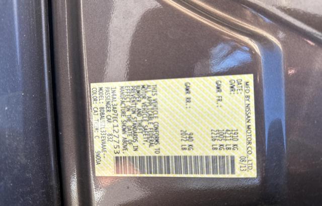 1N4AL3AP7EC127753 - 2014 NISSAN ALTIMA 2.5 SILVER photo 10