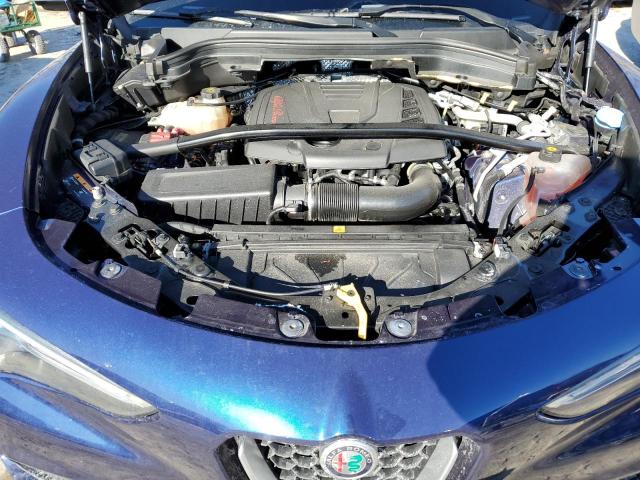 ZASPAKBN6K7C44172 - 2019 ALFA ROMEO STELVIO TI BLUE photo 12