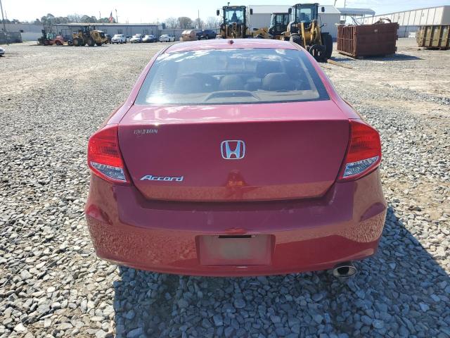 1HGCS1B87CA005700 - 2012 HONDA ACCORD EXL RED photo 6