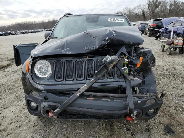 ZACCJBCB7HPF26831 - 2017 JEEP RENEGADE TRAILHAWK BLACK photo 5