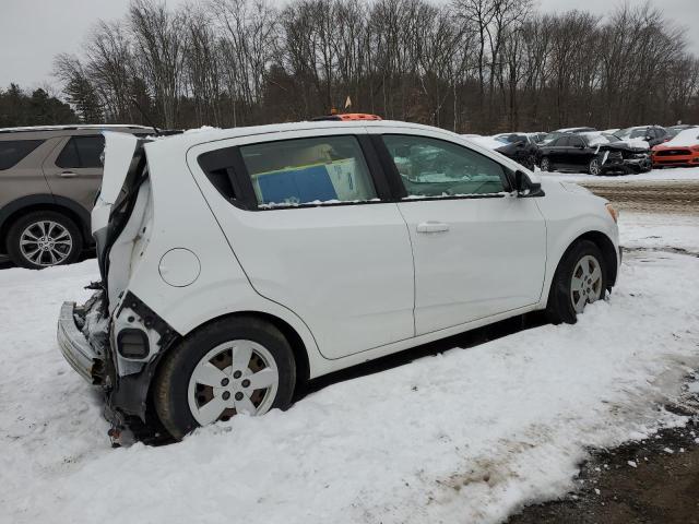 1G1JA6SH8G4172828 - 2016 CHEVROLET SONIC LS WHITE photo 3