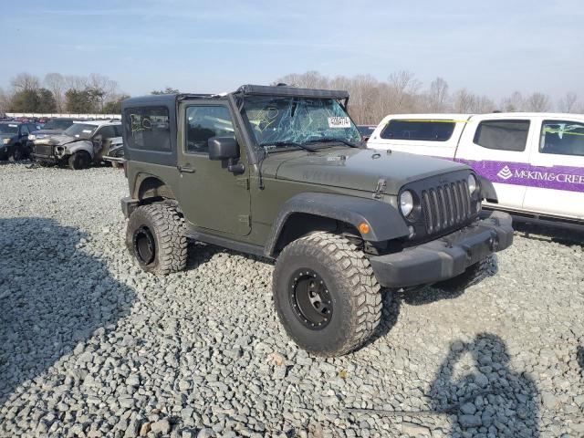 1C4AJWAG8FL660469 - 2015 JEEP WRANGLER SPORT GREEN photo 4