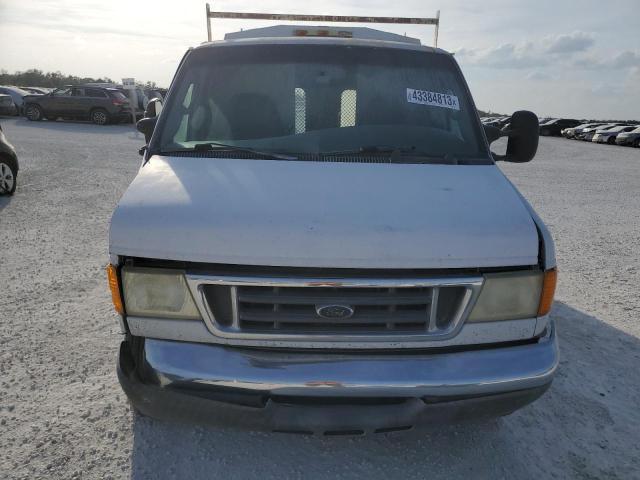 1FDSE35L05HA56197 - 2005 FORD ECONOLINE E350 SUPER DUTY CUTAWAY VAN WHITE photo 5