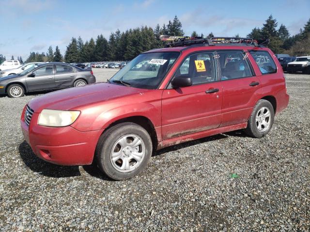 JF1SG63616H750773 - 2006 SUBARU FORESTER 2.5X RED photo 1