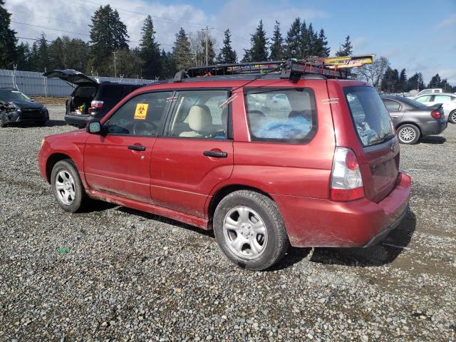 JF1SG63616H750773 - 2006 SUBARU FORESTER 2.5X RED photo 2