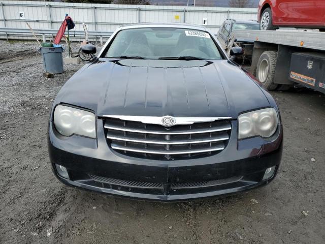 1C3AN69L44X001739 - 2004 CHRYSLER CROSSFIRE LIMITED BLACK photo 5