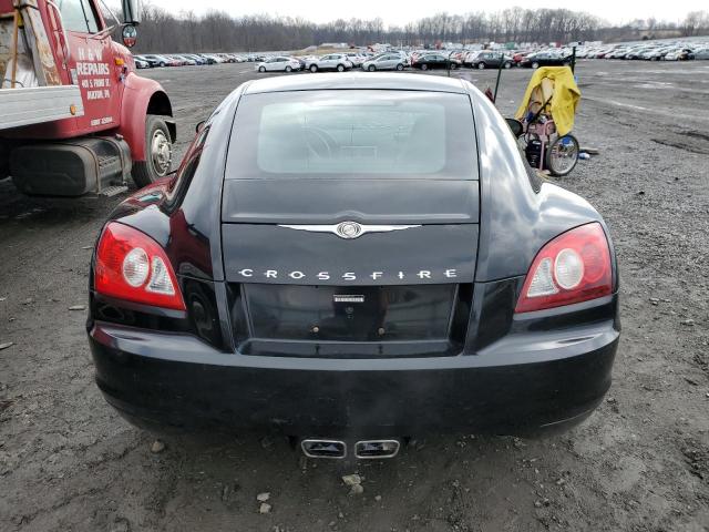 1C3AN69L44X001739 - 2004 CHRYSLER CROSSFIRE LIMITED BLACK photo 6