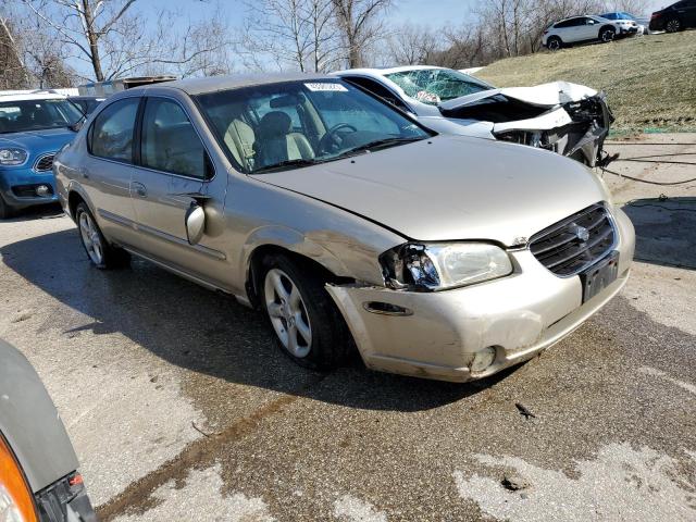 JN1CA31A6YT031298 - 2000 NISSAN MAXIMA GLE TAN photo 4