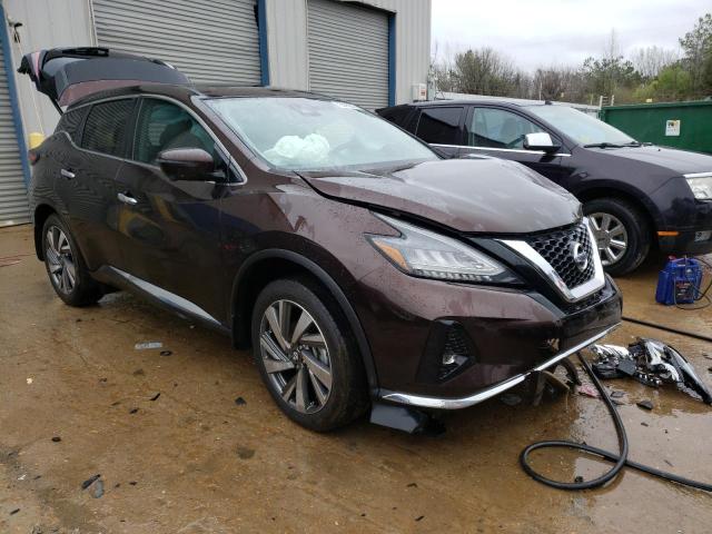 5N1AZ2CJ3MC134334 - 2021 NISSAN MURANO SL BROWN photo 4