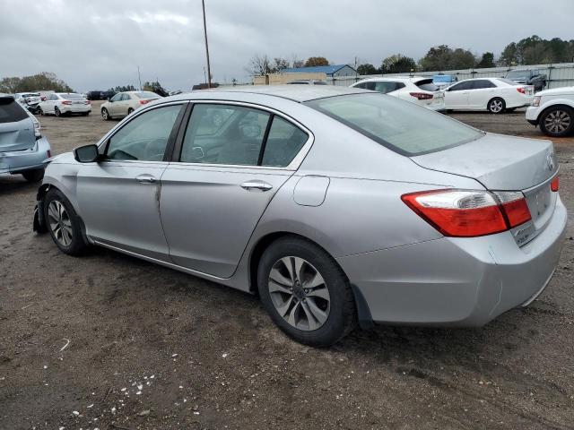 1HGCR2F3XDA093109 - 2013 HONDA ACCORD LX SILVER photo 2