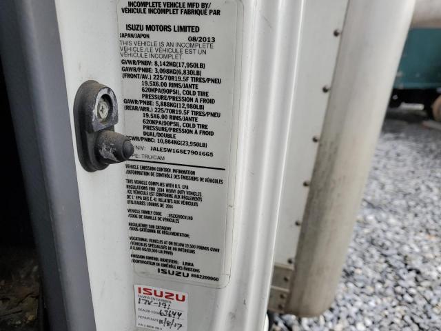 JALE5W165E7901665 - 2014 ISUZU NQR WHITE photo 13