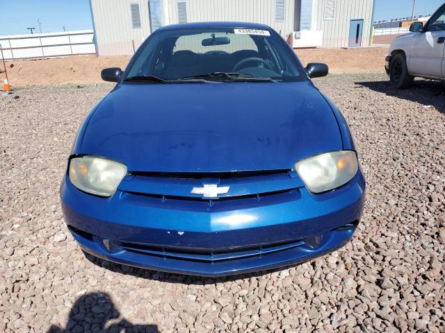 1G1JC52FX37340822 - 2003 CHEVROLET CAVALIER BLUE photo 5