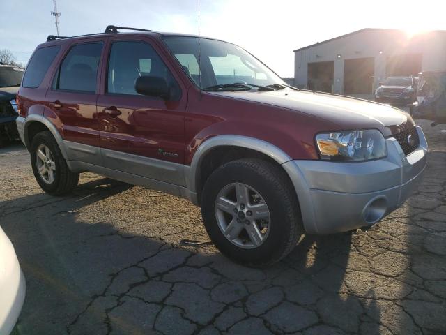 1FMYU95H26KA74958 - 2006 FORD ESCAPE HEV RED photo 4