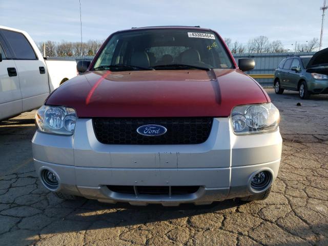 1FMYU95H26KA74958 - 2006 FORD ESCAPE HEV RED photo 5