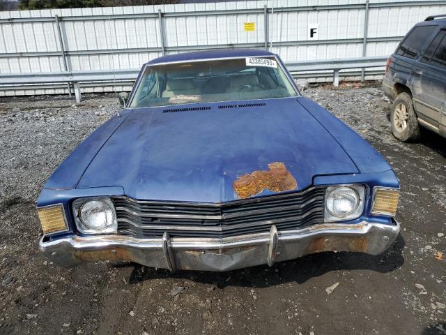 1D37F2B625316 - 1972 CHEVROLET CHEVELLE BLUE photo 5