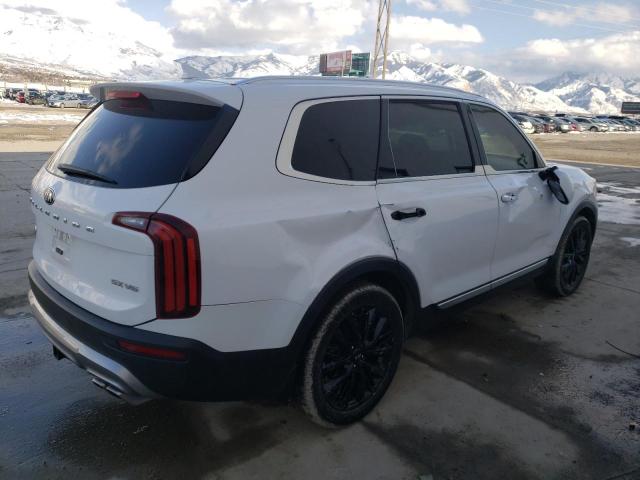 5XYP5DHC0MG134660 - 2021 KIA TELLURIDE SX WHITE photo 3