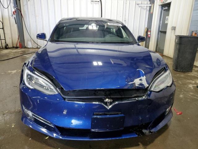 5YJSA1E2XHF231412 - 2017 TESLA MODEL S ლურჯი ფოტო 5
