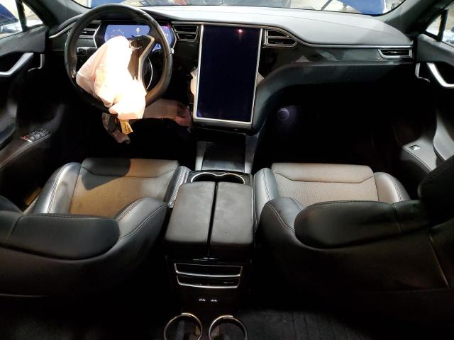 5YJSA1E2XHF231412 - 2017 TESLA MODEL S ლურჯი ფოტო 8