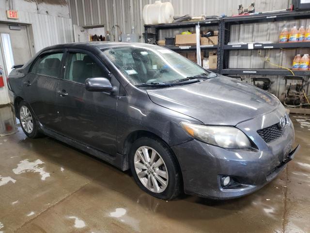 2T1BU4EE2AC473219 - 2010 TOYOTA COROLLA BASE GRAY photo 4