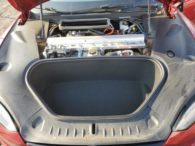 5YJSA1E60PF528755 - 2023 TESLA MODEL S RED photo 11
