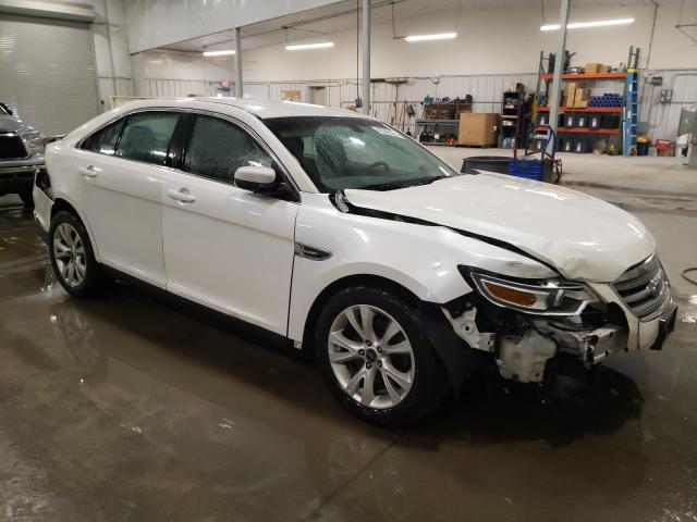 1FAHP2EW8BG129286 - 2011 FORD TAURUS SEL WHITE photo 4