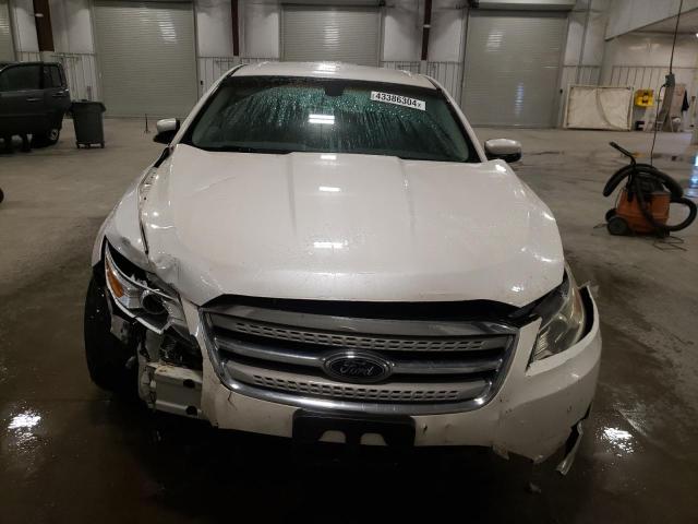 1FAHP2EW8BG129286 - 2011 FORD TAURUS SEL WHITE photo 5