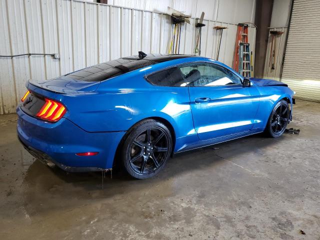 1FA6P8TH8L5145418 - 2020 FORD MUSTANG BLUE photo 3