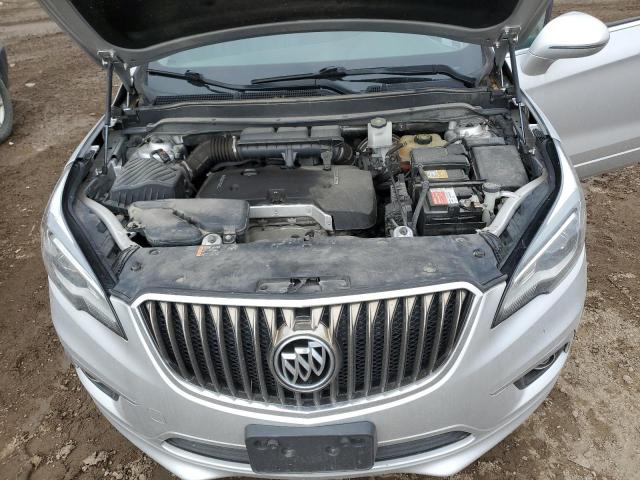 LRBFXBSA2HD195223 - 2017 BUICK ENVISION ESSENCE SILVER photo 11