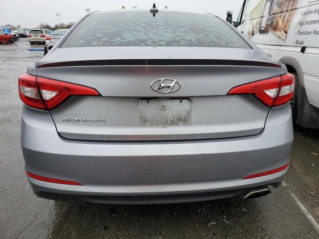 5NPE24AF8GH324059 - 2016 HYUNDAI SONATA SE SILVER photo 6