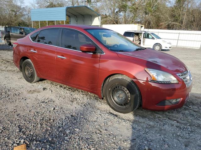 3N1AB7AP2FY270822 - 2015 NISSAN SENTRA S BURGUNDY photo 4