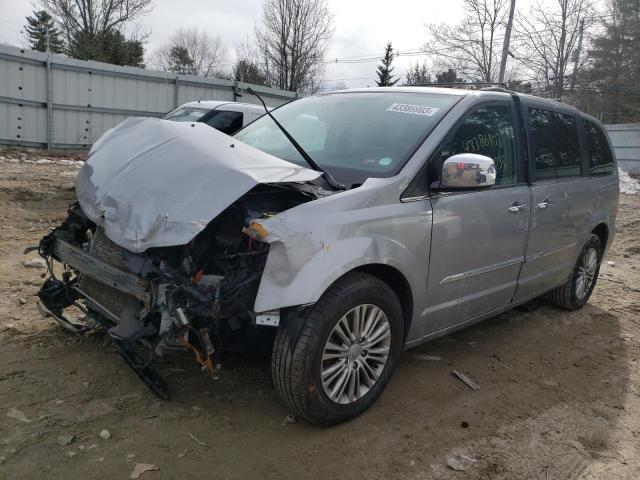 2C4RC1CG2ER461730 - 2014 CHRYSLER TOWN & COU TOURING L SILVER photo 1