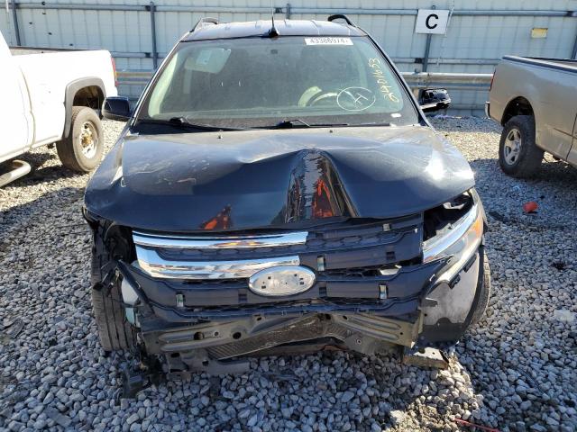 2FMDK4JC3EBA01480 - 2014 FORD EDGE SEL BLACK photo 5