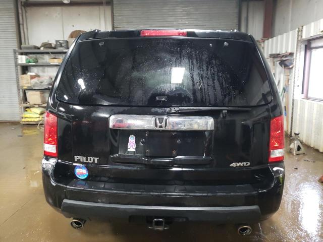 5FNYF4H50BB064553 - 2011 HONDA PILOT EXL BLACK photo 6