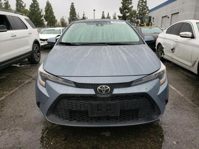 5YFEPMAE7MP213686 - 2021 TOYOTA COROLLA LE BLUE photo 5