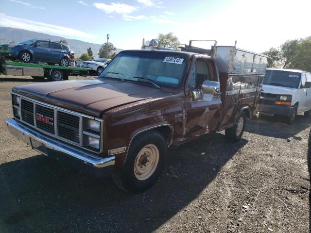 1GDGC24M4DJ516839 - 1983 GMC C2500 BROWN photo 2