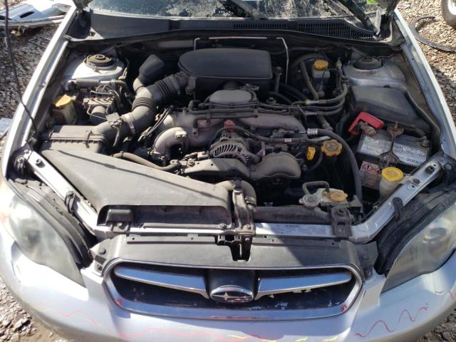 4S3BL626757221954 - 2005 SUBARU LEGACY 2.5I LIMITED SILVER photo 11