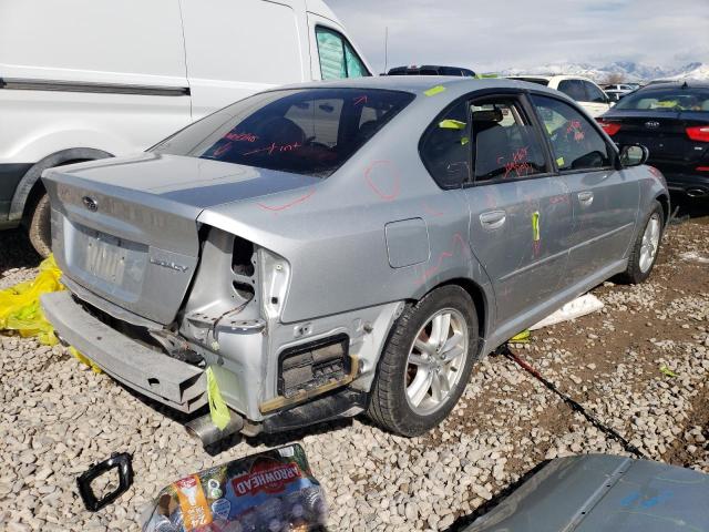 4S3BL626757221954 - 2005 SUBARU LEGACY 2.5I LIMITED SILVER photo 3