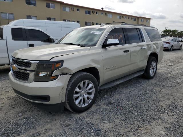 1GNSKHKCXGR351701 - 2016 CHEVROLET SUBURBAN K1500 LT TAN photo 1