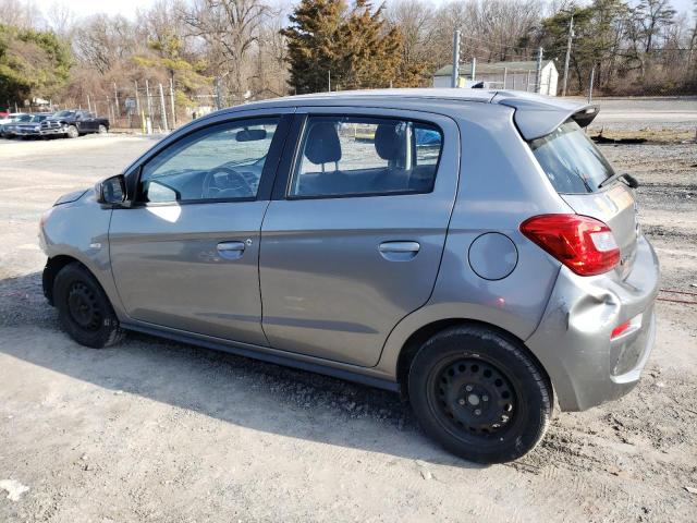 ML32A3HJXHH011138 - 2017 MITSUBISHI MIRAGE ES GRAY photo 2