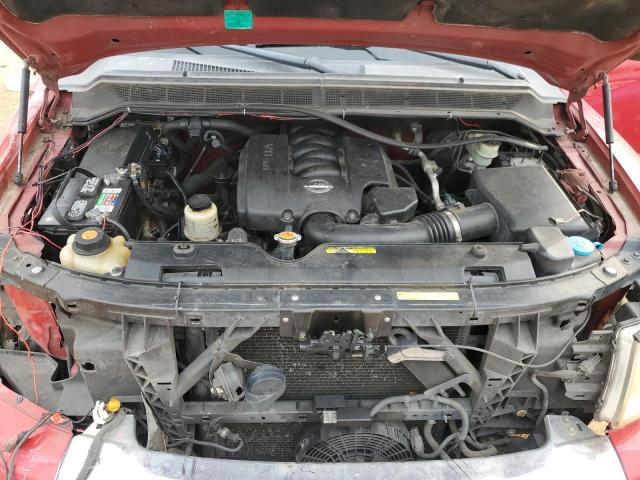 1N6BA06AX6N572563 - 2006 NISSAN TITAN XE RED photo 11