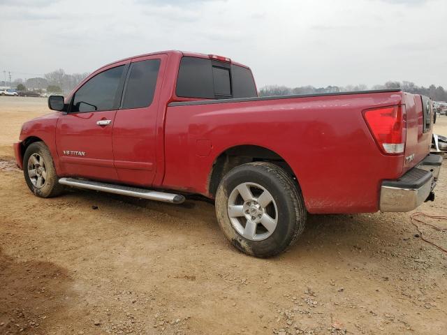 1N6BA06AX6N572563 - 2006 NISSAN TITAN XE RED photo 2