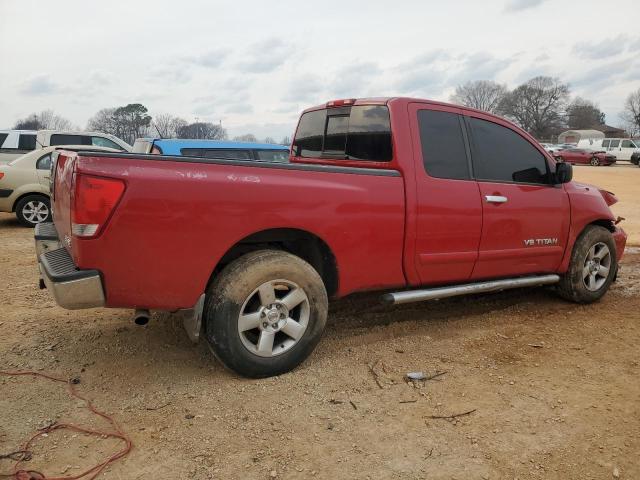 1N6BA06AX6N572563 - 2006 NISSAN TITAN XE RED photo 3